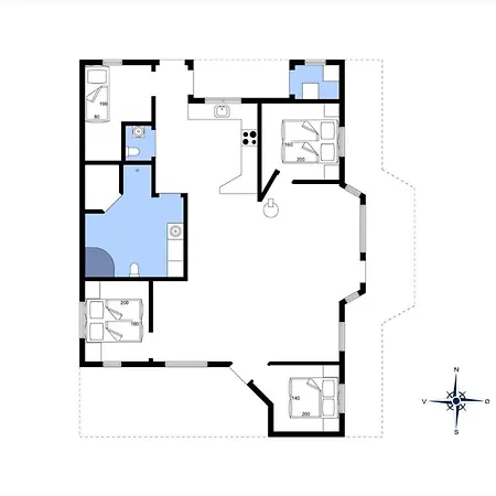 415-hvide-sande-soholmvej-1-a Дом отдыха *